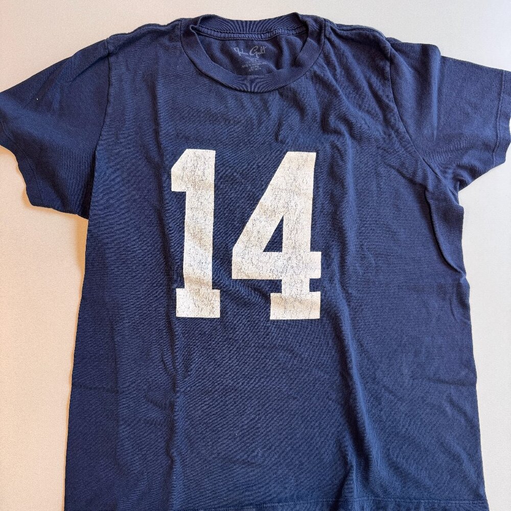 Brandy Melville Chloe Navy 14 T-Shirt, regular fit